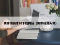 余姚黑客漫画素材下载网站（黑客动漫头像）